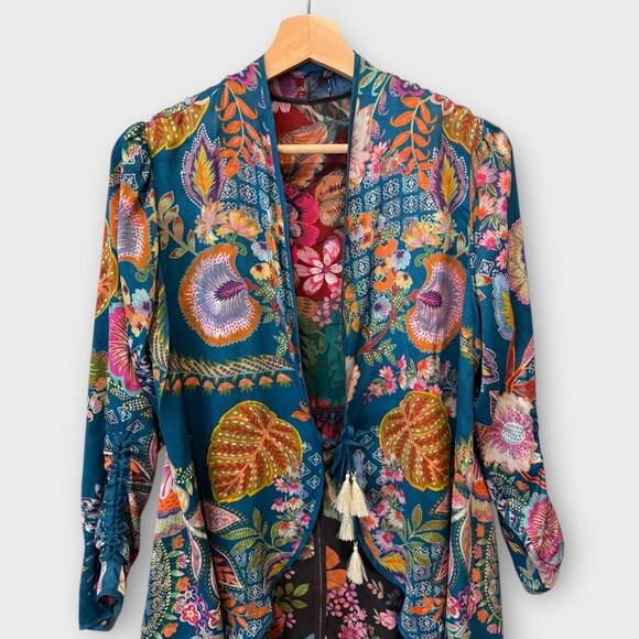 Johnny Was Lapham Ryder Reversible Coat Size Small - Picture 8 of 16